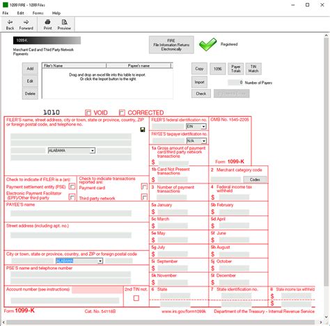 IRS Form 1099-K Software - $79 print, $289 eFile | 1099-K Software