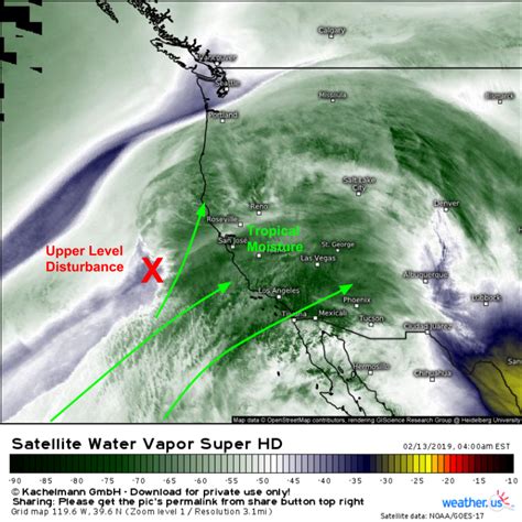 Major Atmospheric River Set To Impact California | Weather.us Blog