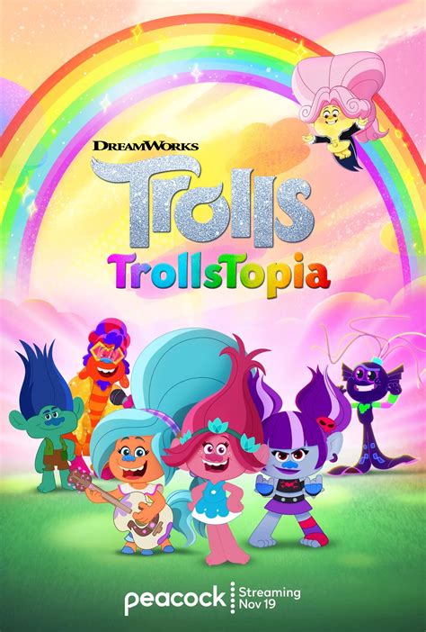 DreamWorks Trolls TrollsTopia Marketing & Show Logo — DG Nacho