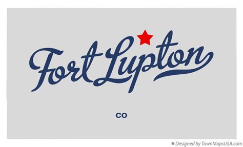 Map of Fort Lupton, CO, Colorado