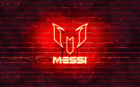 Messi Logo Wallpaper 4k