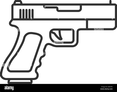 Gun Outline Drawing In Eps10 Stock Vector Adobe Stock, 44% OFF