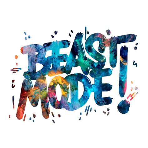 Beast Mode Clipart PNG, Vector, PSD, and Clipart With Transparent ...