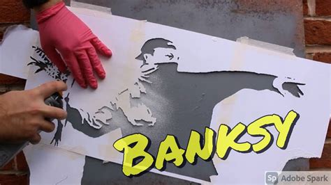 Banksy Stencil Technique