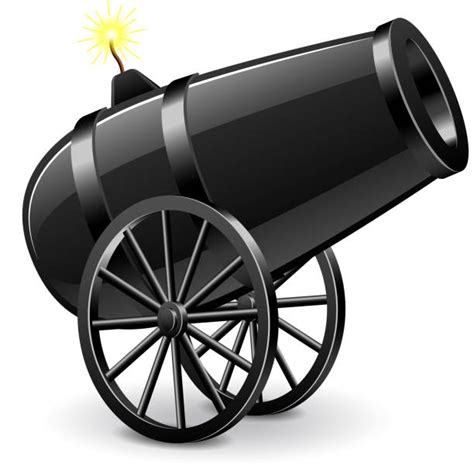 Cannon Illustrations, Royalty-Free Vector Graphics & Clip Art - iStock