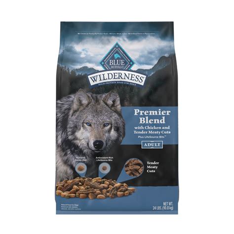 Blue Buffalo Blue Wilderness Premier Blend with Meaty Cuts Adult ...