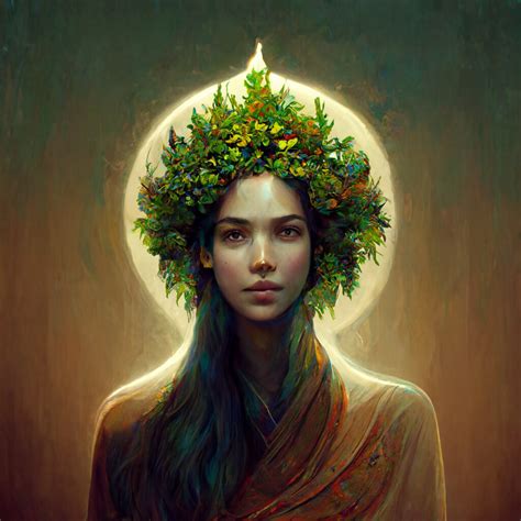 ArtStation - Goddess of Nature