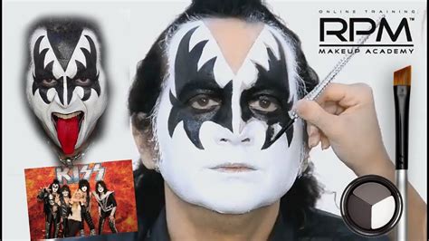 The Official Gene Simmons Makeup Look KISS - YouTube