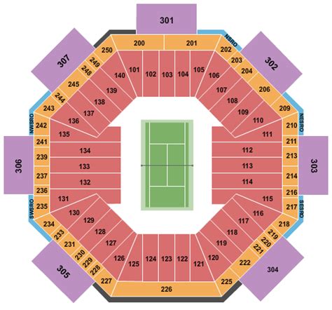 Sobeys Stadium, Tennis Seating Chart | Star Tickets