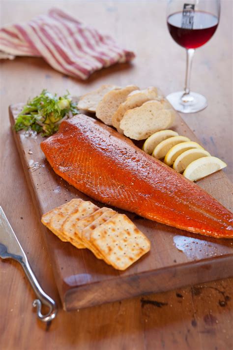 Smoked Salmon Side with Crackers | Holy Smoke Deli - Specialists in ...