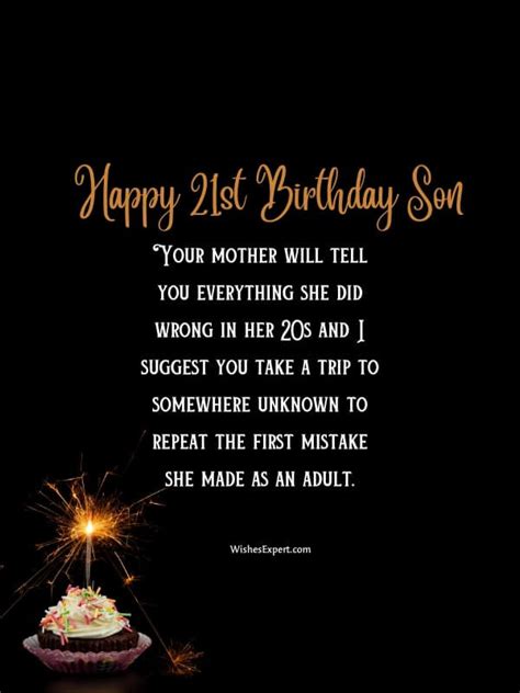 Happy 21st Birthday Son : 35+ Wishes And Messages