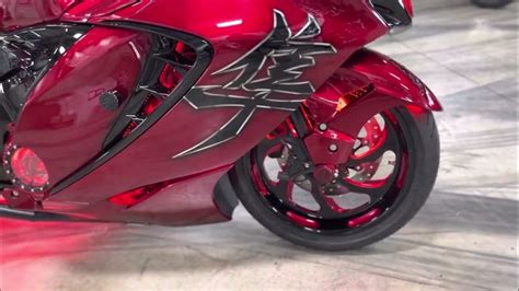 Suzuki Hayabusa 2023 Full custom build - custom paint - custom 360 OSD ...