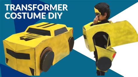 How to Make a Transformer Costume from Cardboard | Best Transformer ...