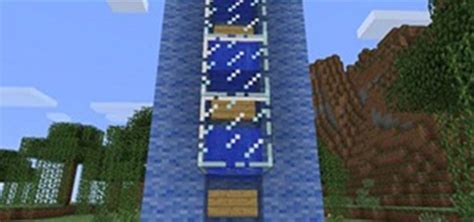 How to Build a Water Elevator in Minecraft « Minecraft :: WonderHowTo