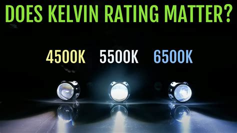 HID Bulb Kelvin Rating Color Temperature - Pros Cons - YouTube