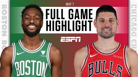 Boston Celtics at Chicago Bulls | Full Game Highlights - YouTube