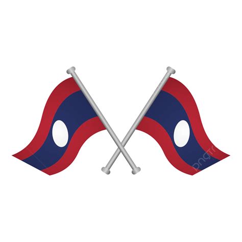 Laos Flag, Laos, Flag, Laos Day PNG and Vector with Transparent ...