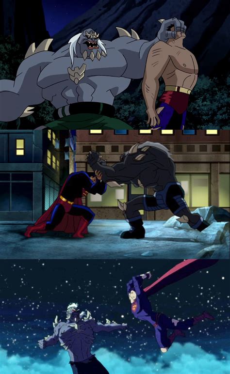 Which animated Superman vs Doomsday fight do you prefer? (Justice ...