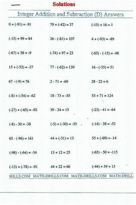 Integer Operations Word Problems