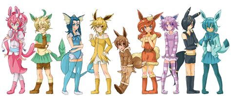 Pokemon Human Form Female Eevee