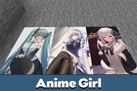 Download Anime Girl Texture Pack for Minecraft PE - Anime Girl Texture ...