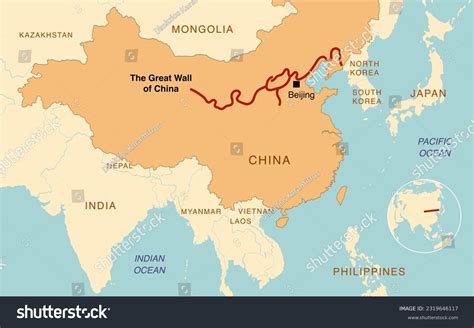 Map Of Great Wall Of China China Map, Great Wall Of China,, 45% OFF