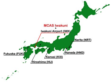 How to get to MCAS Iwakuni