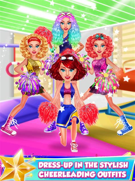 App Shopper: All-Star Cheerleader Dress up Games for Girl (Games)