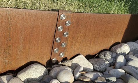 Get the Look: Weathering Steel Retaining Wall | Central Steel Service Inc.