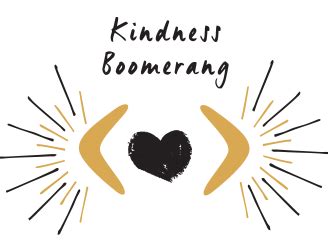 Kindness Boomerang - Life Vest Inside