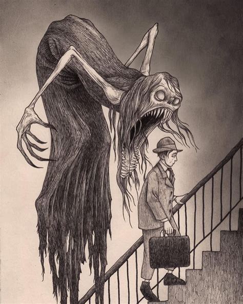 Creepy monsters drawn on sticky notes by @johnkennmortensen { gallery 1 ...