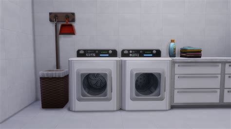 Modern Sims 4 Washer and Dryer Set