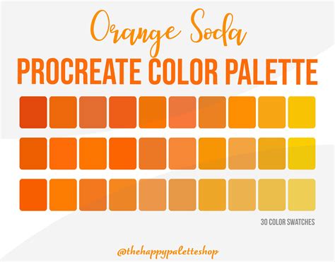 Yellow Orange Color Palette