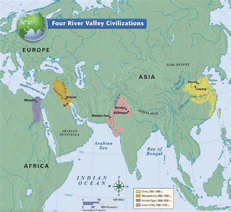 Why did the early civilizations first appear in a river valley? - World ...