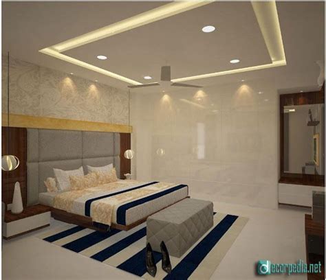 The best false ceiling designs and ideas for bedroom 2019 with LED ...