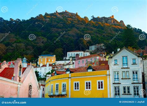 Moorish Castle Town Sintra Portugal Editorial Image - Image of ...