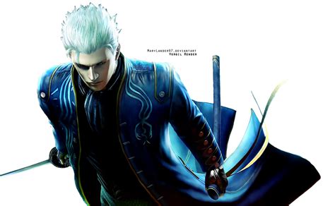 Vergil Render. by MaryLander97 on DeviantArt