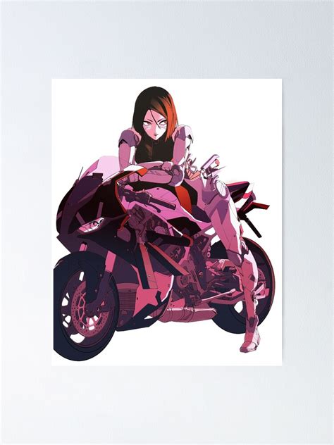 Anime Girl On A Motorcycle Poster | ubicaciondepersonas.cdmx.gob.mx