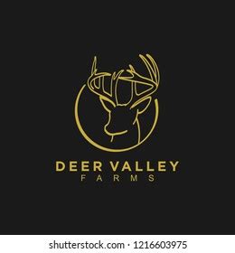 Deer Valley Logo Stock Vector (Royalty Free) 1216603975 | Shutterstock