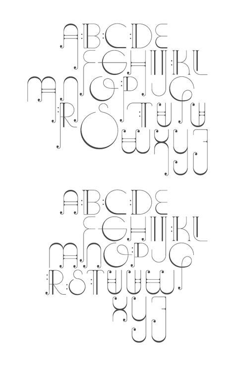 Creative Word Art Fonts for Your Design Projects