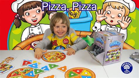 Playing and cheating at Pizza, Pizza Game from Orchard Toys - YouTube