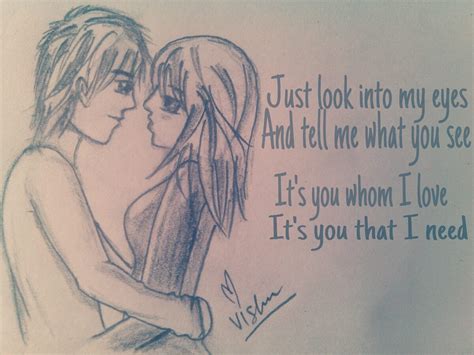 Love Quote Drawings