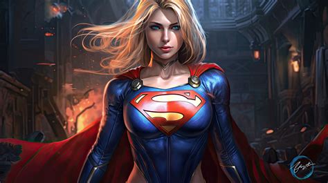 ArtStation - Supergirl - Strength and Beauty Fan Art