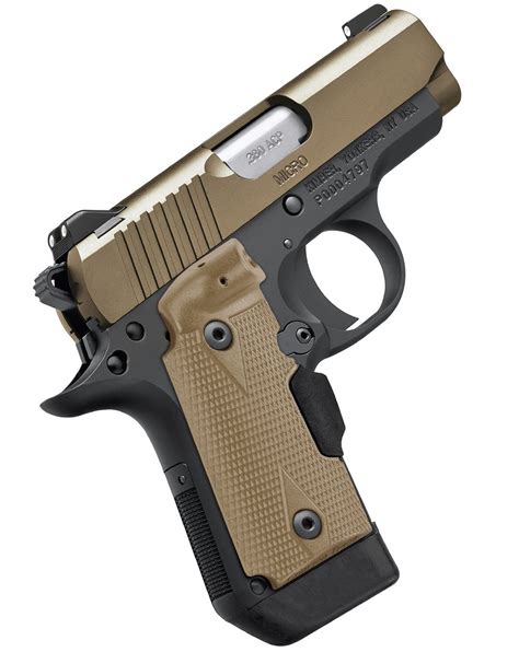 Kimber Micro Desert Tan 380 ACP with Crimson Trace Lasergrips - $479.99 ...