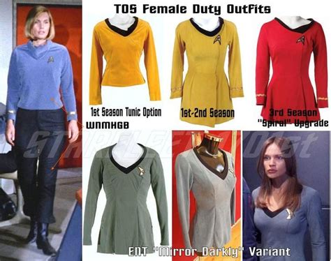 TOS Women's Uniform Instructions & Pics in TOS (The Original Series ...