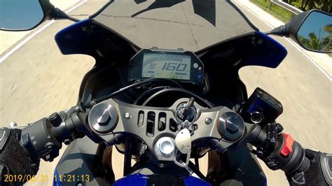 2022 Yamaha R3 Top Speed (All stock) - YouTube