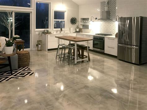 epoxy kitchen floor paint - Morgan Braun