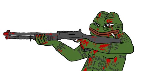 Pepe Frog Meme Gun