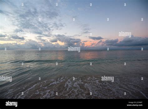 early morning at the beach Stock Photo - Alamy