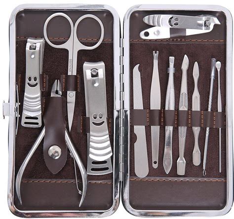 Monojoy® 12pcs Manicure Pedicure Set Nail Care Personal Manicure ...